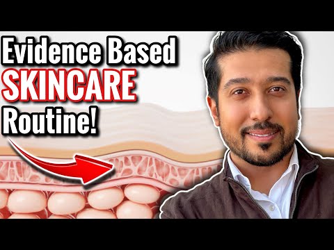 Revealing My Simplified Skincare Routine | EASY Evidence-Based Skincare Routine