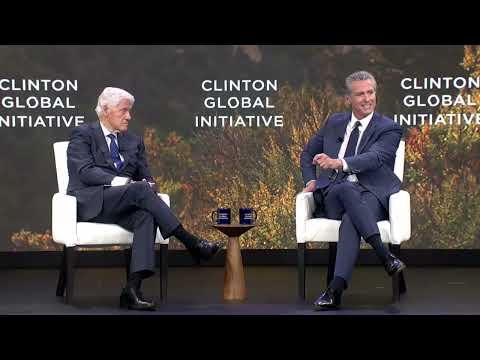 Bill Clinton and Gavin Newsom on California's Economic Landscape