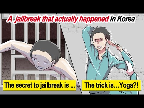 【Manga】Unbelievable jailbreak that actually happened in Korea [True story]