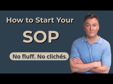 How to Start Your Statement of Purpose (Grad School SOP Examples)