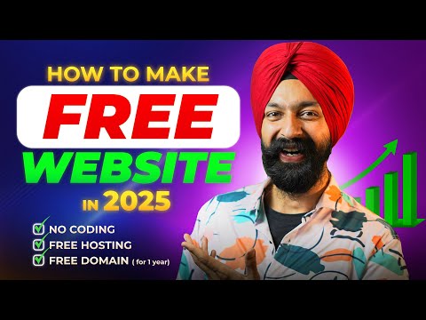 How to make a WEBSITE for FREE! 🤩