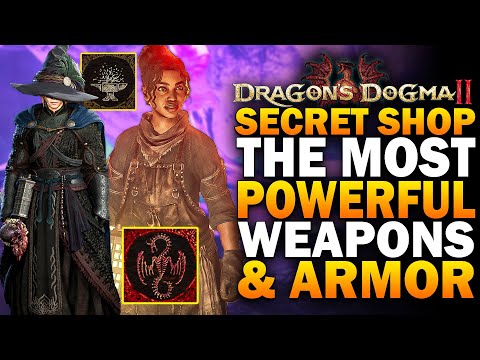 Dragons Dogma 2 SECRET Shop! Most Powerful & BEST Weapons & Armor