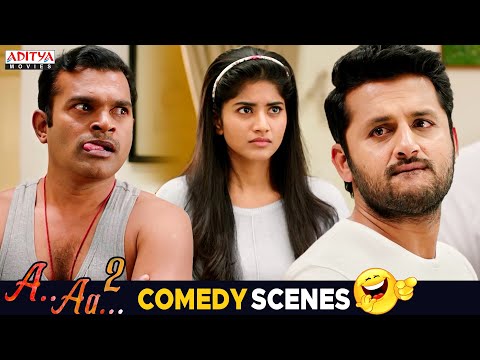 "A Aa 2" Movie Comedy Scenes || Nithiin || Megha Akash || Ashu Reddy || Aditya Movies