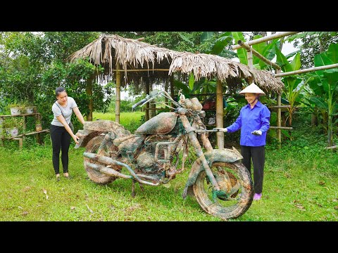Girl Restores Classic LIFAN 250cc After 30 Years Abnadoned | from Rust to Shiny