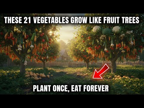 These 21 Vegetables Grow Like Fruit Trees. Plant Once, Eat Forever