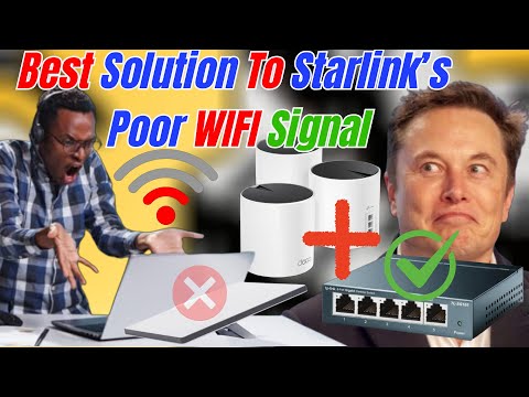 Best Solution To Starlink's Poor WIFI Signal - Try These Products