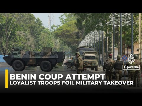 Coup attempt in Benin quelled by loyal armed forces, interior minister says