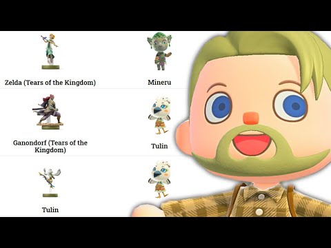 EVERY Amiibo You Can Use in Animal Crossing 3.0