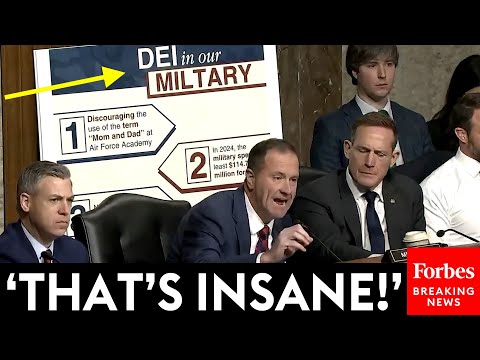 Eric Schmitt Confronts Dem Colleagues With Examples Of DEI In The Military | Pete Hegseth Hearing