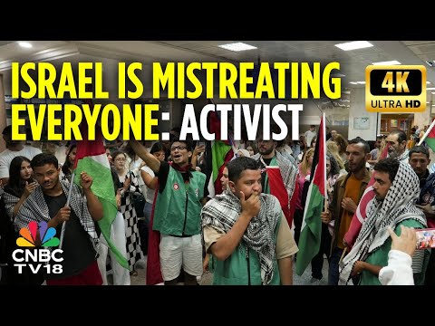 Activists Aboard The Spanish Gaza Flotilla Allege Mistreatment By Israeli Authorities | N18G | 4K
