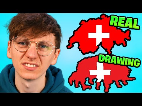 I tried drawing European Countries from memory..