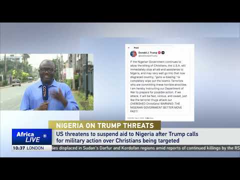 Nigerian President denies Trump's claims of Christian persecution amid military threat.