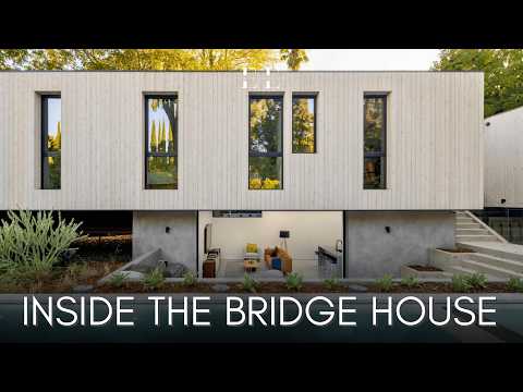 Inside Dan Brunn's Architectural Masterpiece | The Bridge House Tour
