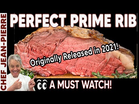 The best way to cook Prime Rib!!! | Chef Jean-Pierre