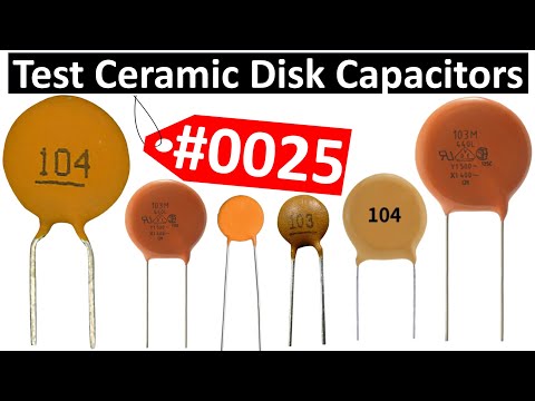 #0025 Electronic Components Testing: How to Test Ceramic Disk Capacitors with a Multimeter