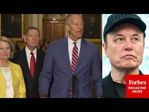 BREAKING: Senate GOP Leaders Hold Press Briefing After Elon Musk Calls Budget Bill An 'Abomination'
