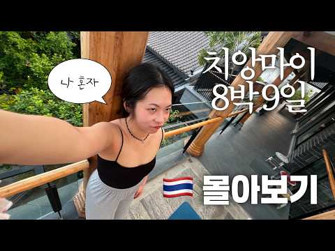 나혼자 치앙마이 몰아보기🔥 맛집, 카페, 핫플, 쇼핑 | 올드타운, 남민해민 Thailand Chiang Mai 🇹🇭