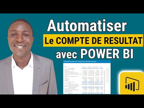 Comment automatiser l'élaboration de COMPTE DE RESULTAT avec Power BI