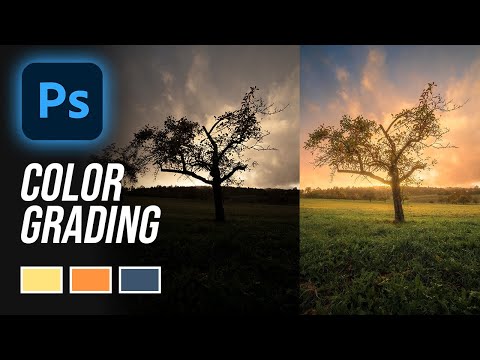My Raw Photo COLOR GRADING PROCESS in Photoshop 2024
