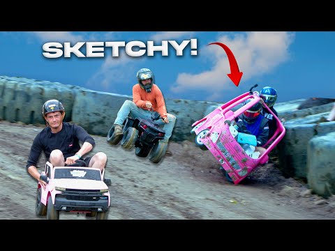 Barbie Jeeps vs MUD HILL (Big Wrecks + $1500 Prize)