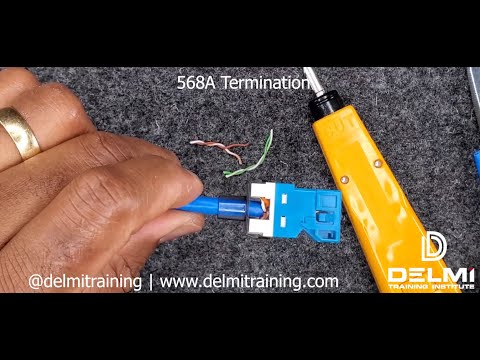 How to Terminate two types of CommScope Jacks.