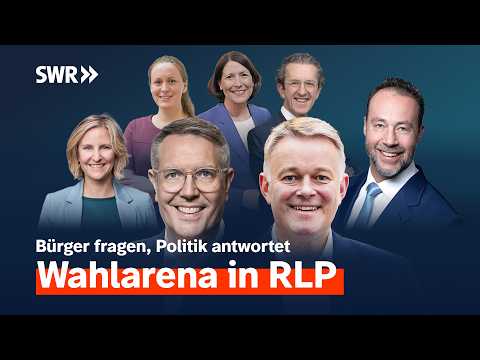 Bürger fragen, Politik antwortet – Wahlarena zur Landtagswahl Rheinland-Pfalz 2026