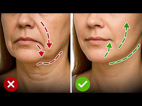 Drooping corners of the mouth, jowls, a sagging oval, and a dissatisfied face? Fix it in 10 MINUTES