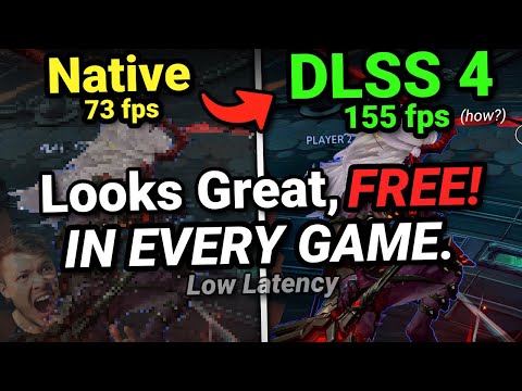 ALL RTX GPUs just Got a MAJOR Upgrade. (Modding DLSS 4!)