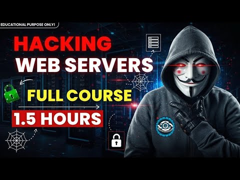 Master in Web Server Hacking and Countermeasures in 1.5 Hours!