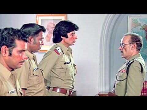 Amitabh Ko Mila Aatankwadi Ko Khatam Karne Ka Order |  Inquilaab | Bollywood Hindi Movie Scene