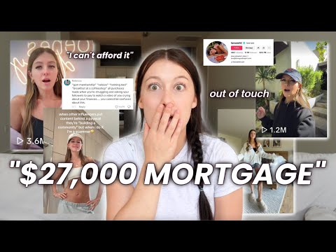 "I Can't Afford My Mortgage" Out Of Touch Influencers Are AT IT Again