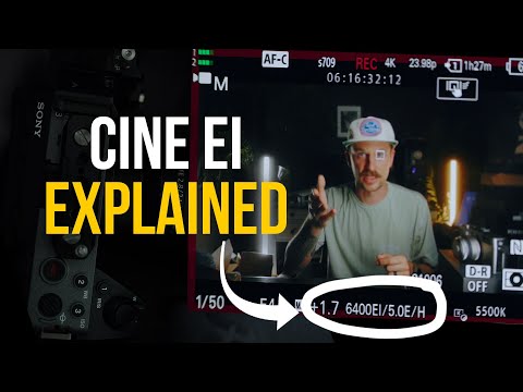 Cine EI made EASY - Beginner's Guide// Sony FX3, FX30, FX6
