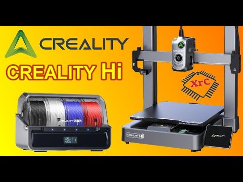Creality Hi - 3D Drucker - Perfekter Multicolor Drucker zum Einsteiger Preis