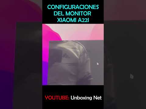 ESTAS SON TODAS LAS CONFIGURACIONES DISPONIBLES DEL MONITOR XIAOMI A22I #xiaomia22i #monitorxiaomi