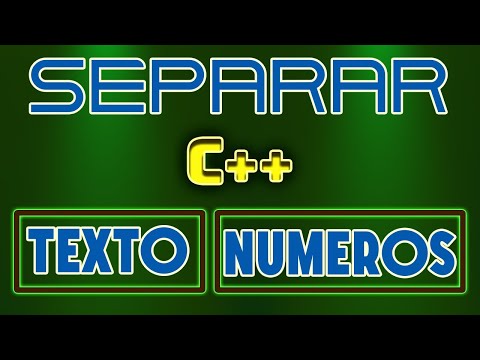 Como separar texto de números C++