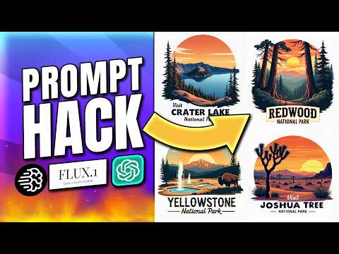 ENDLESS AI PROMPTS & T-SHIRTS! (Ideogram, Flux 1 & DallE-3) w/ MyDesigns