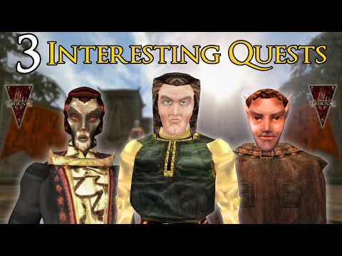 3 Interesting Side Quests in Morrowind's Tribunal!