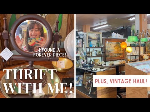 Thrift with me | One of my favorite finds EVER! | Vintage Reseller