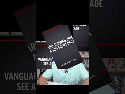 Vanguard, Charles Schwab, JPMorgan, ALL Pointing to a Different NEXT DECADE.