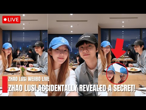 🔴 Fans Shocked! Zhao Lusi Caught Saying This During Dinner! What Really Happened on Live?