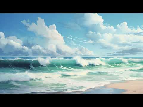 Beach TV art | screensaver for Samsung Frame TV | wallpaper TV art | chill ambience | ocean views