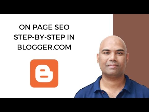 How To Do On Page SEO In Blogger | SEO for Blogger | CM Manjunath