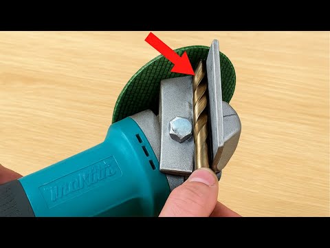 Razor Sharp! Sharpen Drill Bit to BRAND NEW In 2 Minutes With This Method | Inventor Bill