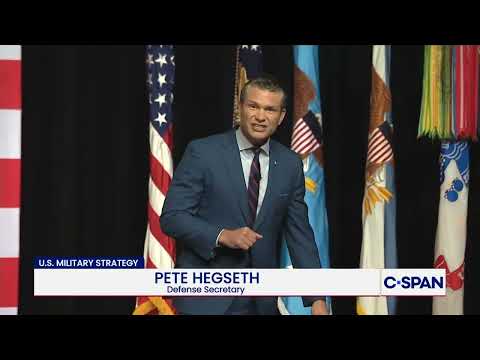 Secretary Hegseth Remarks to Senior Military Leaders