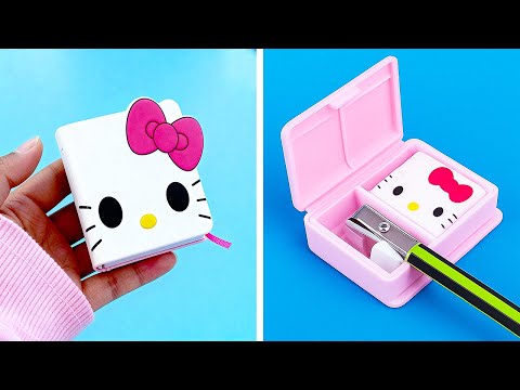 💕 DIY MINI CRAFTS FOR SCHOOL 🎒 Cute School Supplies Ever! 🎨