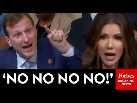 'If You Would Be Quiet!': Dan Goldman And Kristi Noem Have Brutal Clash Over Kilmar Abrego Garcia