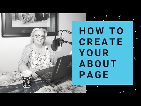 How to Create Your About Page