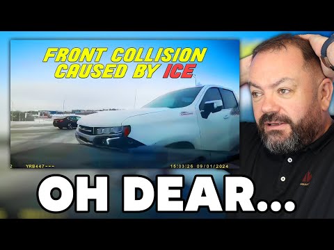 Brits react to - BEST OF WINTER FAILS | Snow Accidents REACTION | OFFICE BLOKES REACT!!