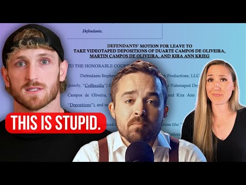 Logan Paul Demands CryptoZoo Investors Spend THOUSANDS to Be Deposed In Person | LAWYER EXPLAINS