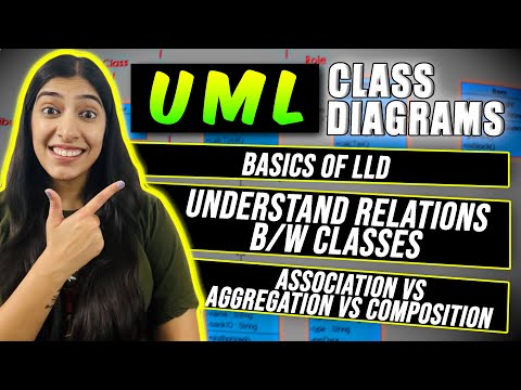 Basics of LLD | UML Diagram in detail | Association Vs Aggregation Vs Composition | VERY imp!!